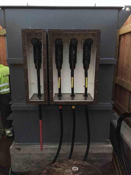 Cooper Connectors Terminating 33kV Cable Onto Interface E Bushings (Shunt Reactor) 